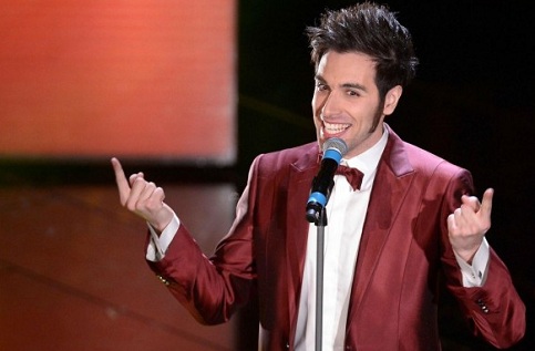 Antonio Maggio vence na categoria dos jovens, em Sanremo 2013