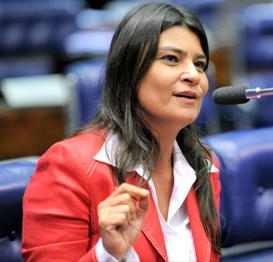 Senadora brasileira licenciada Patrícia Saboya