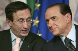 Fini e Berlusconi