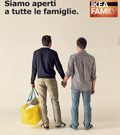 Publicidade da empresa sueca IKEA causa polêmica na Itália