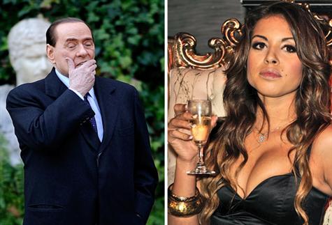 Berlusconi e a marroquina Ruby